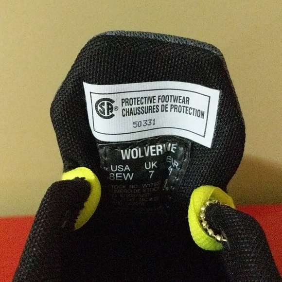 Wolverine Shock Resistant Steel Toe Shoes - Picture 3 of 8